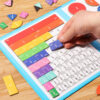 <ul> <li><strong>Interactive Learning:</strong> Engages students with hands-on fraction manipulation using magnetic wooden plates for clear, visual understanding.</li> <li><strong>Durable Design:</strong> Made from high-quality wood with a secure magnetic feature, built to last and withstand frequent use.</li> <li><strong>Ideal for Ages 7-14:</strong> Perfect for classroom or home use, fostering essential math skills and encouraging independent practice.</li> </ul>