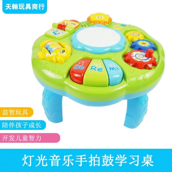 <strong>Baby Developmental Toy Mini Electronic Keyboard</strong> <ul> <li><strong>Engaging Sounds & Lights</strong>: Features animal sounds and vibrant lighting to stimulate sensory development.</li> <li><strong>Supports Early Learning</strong>: Promotes visual, auditory, and motor skills in infants (0-2 years).</li> <li><strong>Safe & Durable</strong>: Made from high-quality plastic, designed for safe, long-lasting play.</li> </ul>