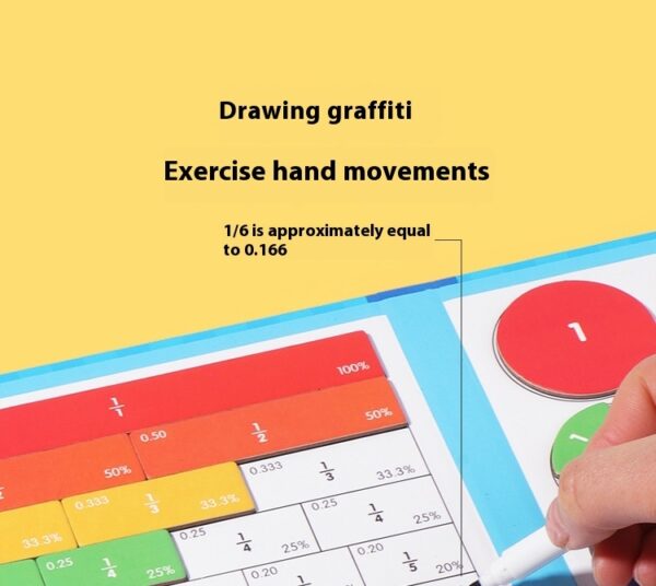<ul> <li><strong>Interactive Learning:</strong> Engages students with hands-on fraction manipulation using magnetic wooden plates for clear, visual understanding.</li> <li><strong>Durable Design:</strong> Made from high-quality wood with a secure magnetic feature, built to last and withstand frequent use.</li> <li><strong>Ideal for Ages 7-14:</strong> Perfect for classroom or home use, fostering essential math skills and encouraging independent practice.</li> </ul>