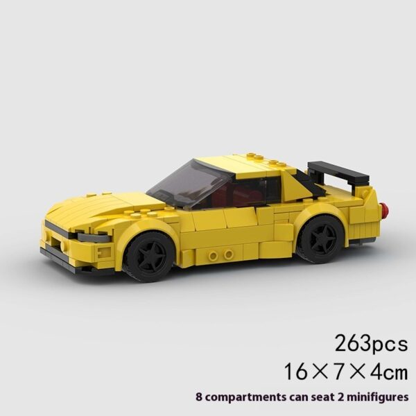 Build and admire the iconic Yellow Skyline GTR32 with this detailed block set (M10465), perfect for ages 7-14. Crafted from durable plastic, it features a sleek, vibrant design and enhances fine motor skills. Ideal for educational fun, creative play, and as a unique gift for car enthusiasts.  