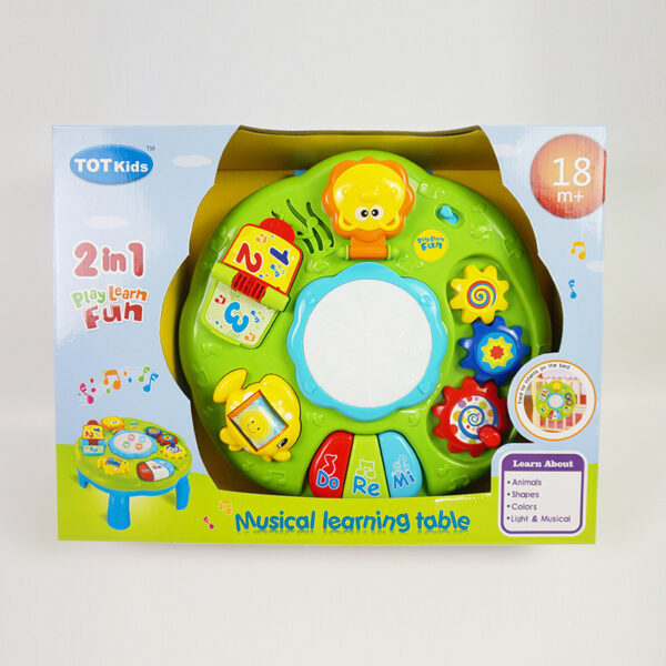 <strong>Baby Developmental Toy Mini Electronic Keyboard</strong> <ul> <li><strong>Engaging Sounds & Lights</strong>: Features animal sounds and vibrant lighting to stimulate sensory development.</li> <li><strong>Supports Early Learning</strong>: Promotes visual, auditory, and motor skills in infants (0-2 years).</li> <li><strong>Safe & Durable</strong>: Made from high-quality plastic, designed for safe, long-lasting play.</li> </ul>