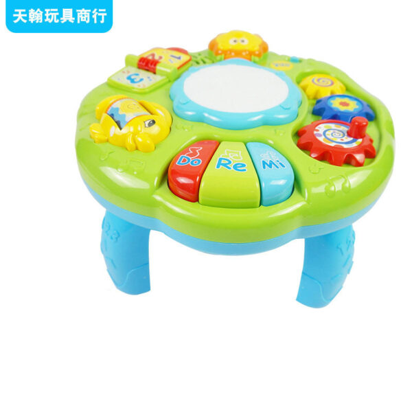 <strong>Baby Developmental Toy Mini Electronic Keyboard</strong> <ul> <li><strong>Engaging Sounds & Lights</strong>: Features animal sounds and vibrant lighting to stimulate sensory development.</li> <li><strong>Supports Early Learning</strong>: Promotes visual, auditory, and motor skills in infants (0-2 years).</li> <li><strong>Safe & Durable</strong>: Made from high-quality plastic, designed for safe, long-lasting play.</li> </ul>