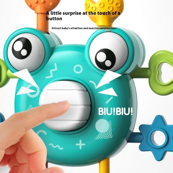 <ul> <li><strong>Stimulates Development</strong>: Enhances fine motor skills, hand-eye coordination, and sensory experiences.</li> <li><strong>Engaging Features</strong>: Interactive design with vibrant colors and sound elements.</li> <li><strong>Safe and Durable</strong>: Made from high-quality plastic, perfect for infants aged 0-3 years.</li> </ul>